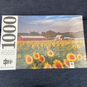 NEW SEALED Sunflower Farm 1000-Piece Puzzle